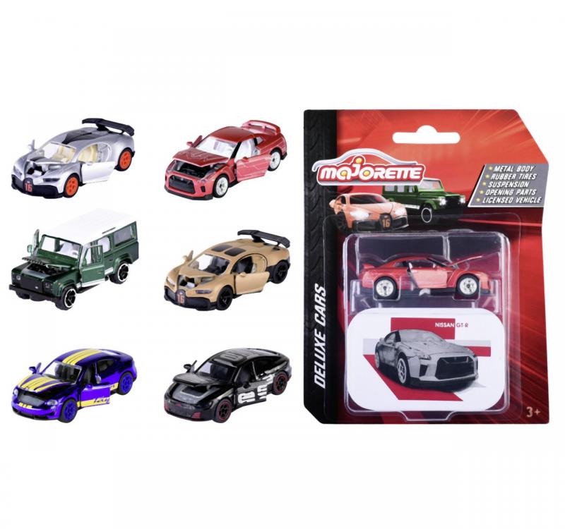 Autíčko Deluxe Cars 7,5 cm, 6 druhov